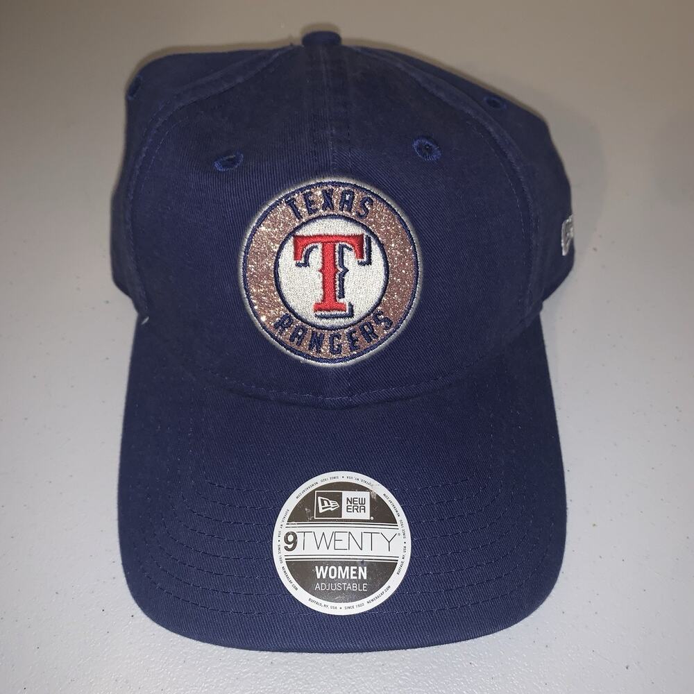 New Era 9TWENTY Texas Rangers MLB Baseball Cap Women's Adjustable Hat OSFA NWT